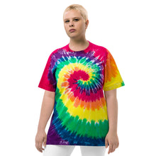 Load image into Gallery viewer, Oversized tie-dye t-shirt