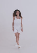 Load and play video in Gallery viewer, Women's Racerback Tank Top Next Level 6733.mp4