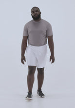 Load and play video in Gallery viewer, All Over Print Mens Athletic Long Shorts.mp4