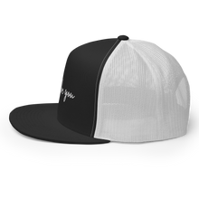 Load image into Gallery viewer, Trucker Cap - Just Be You - Black w/ White Logo