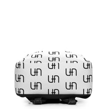 Load image into Gallery viewer, Backpack - White w/ Black Logo