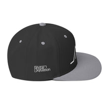 Load image into Gallery viewer, Snapback Hat - Mountain w/ White Logo
