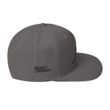 Load image into Gallery viewer, Snapback Hat - Mountain w/ Black Logo