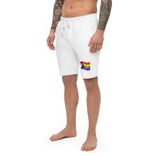 Load image into Gallery viewer, Fleece shorts - Pride flag
