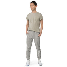 Load image into Gallery viewer, Sweatpants - Fleece - Black w/ White Logo - Shin