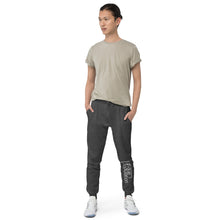 Load image into Gallery viewer, Sweatpants - Fleece - Black w/ White Logo - Shin