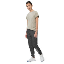 Load image into Gallery viewer, Sweatpants - Fleece - Black w/ White Logo - Shin