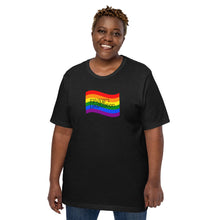 Load image into Gallery viewer, Unisex t-shirt Pride Flag