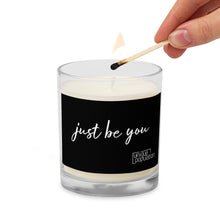 Load image into Gallery viewer, Just Be You - Unique Population Glass Jar Soy Wax Candle
