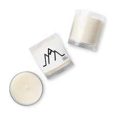 Load image into Gallery viewer, Mountain Unique Population Glass Jar Soy Wax Candle
