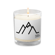 Load image into Gallery viewer, Mountain Unique Population Glass Jar Soy Wax Candle
