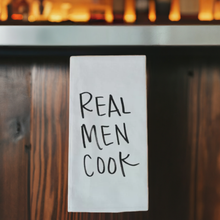 Load image into Gallery viewer, Bar Towel - Real Men Cook
