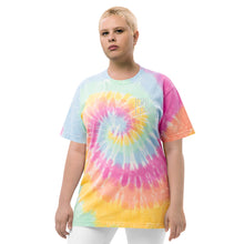 Load image into Gallery viewer, Oversized tie-dye t-shirt
