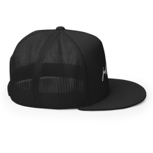 Load image into Gallery viewer, Trucker Cap - Just Be You - Black w/ White Logo
