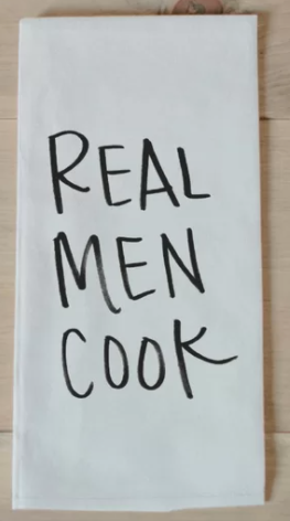 Bar Towel - Real Men Cook