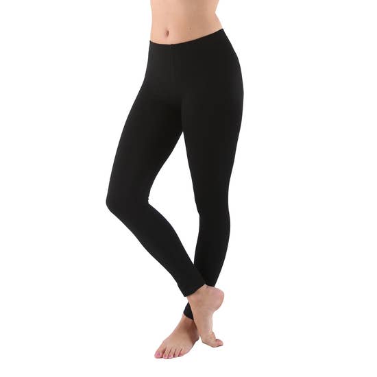 Legging - Cotton - Black