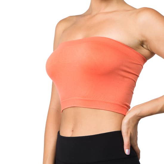 Tube Top - Coral