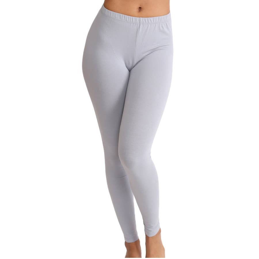 Legging - Cotton - Light Grey