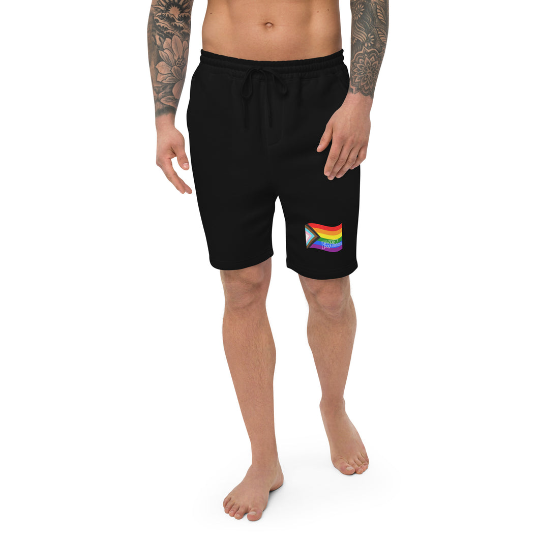 Fleece shorts - Pride flag