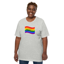 Load image into Gallery viewer, Unisex t-shirt Pride Flag
