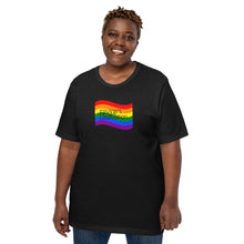 Load image into Gallery viewer, Unisex t-shirt Pride Flag
