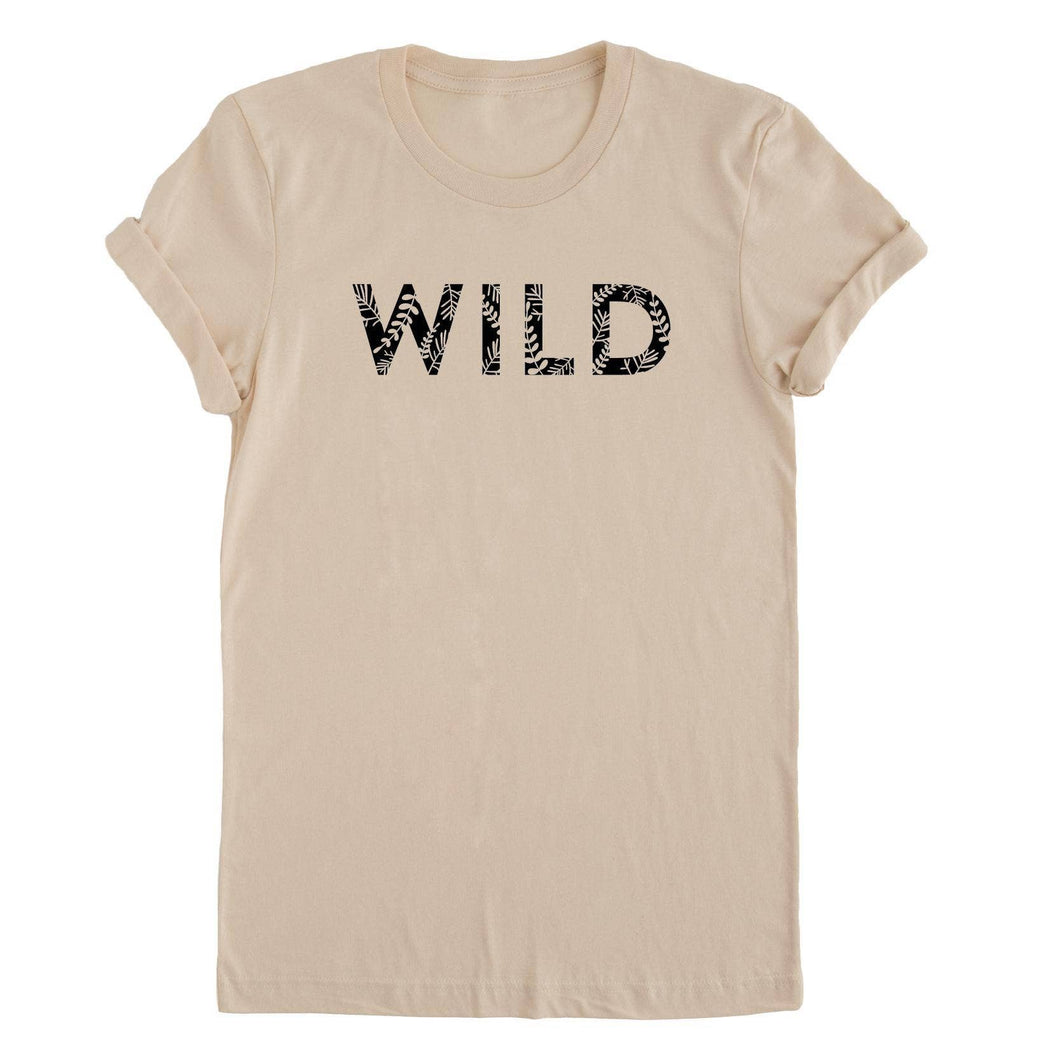 T-Shirt - Wild - Cream